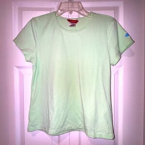 Frederick Light pistachio Green women’s cut T-Shirt. Size Medium. NWT
